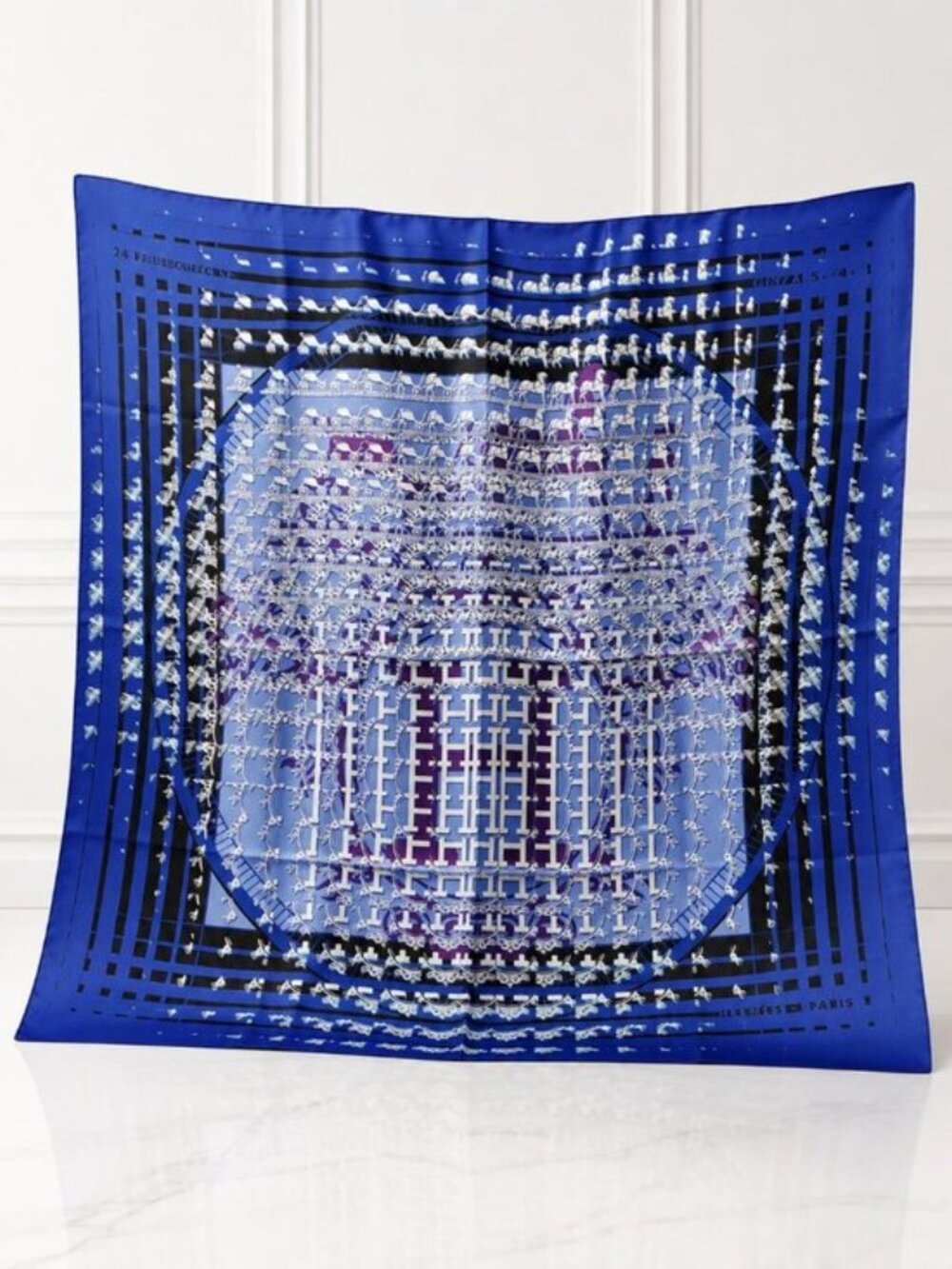 Authentic Hermès Carré 90 Ginza Limited Edition Silk Scarf - Picture 1 of 10